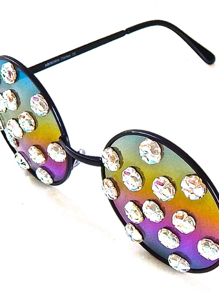 Gasoline Glamour Lucy In The Sky With Diamonds Opal Daylily Hendrix Glasses